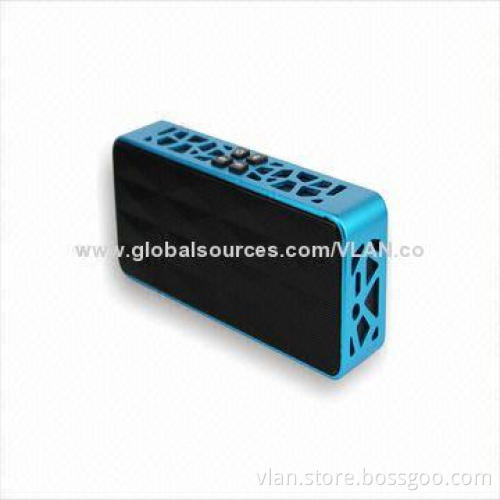 Bluetooth Speaker, Version 2.1+EDR, Distortion: <1%, SNR>85db, crisp and polished sound